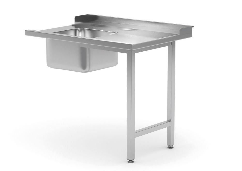 Tavolo di carico con lavabo per lavastoviglie. Cod. 231777