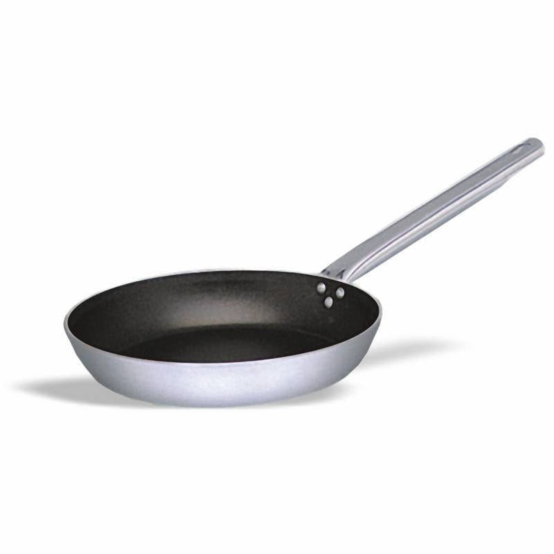 PADELLA IN ALLUMINIO ANTIADERENTE SPESSORE 3,5MM, CON MANICO ACCIAIO INOX 26CM