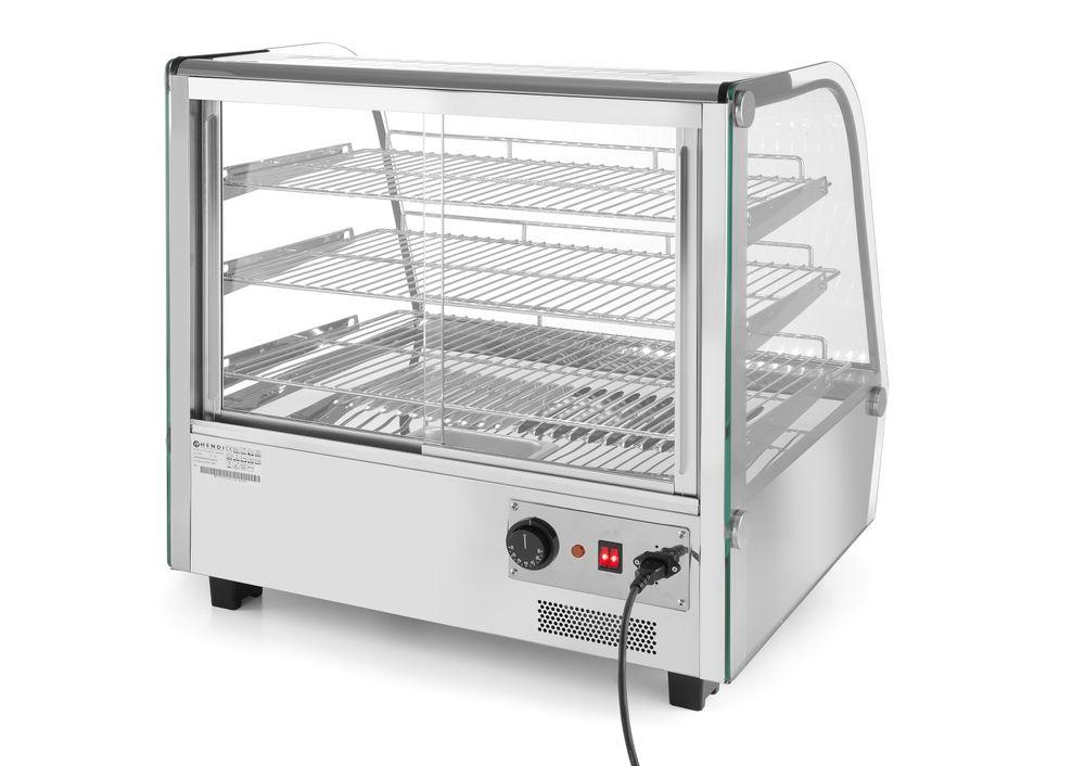 Hot display case with 3 shelves Item no. 233733