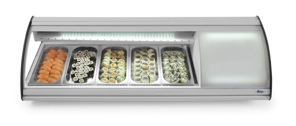 Display sushi 5x GN 1/3 Cod. 233757