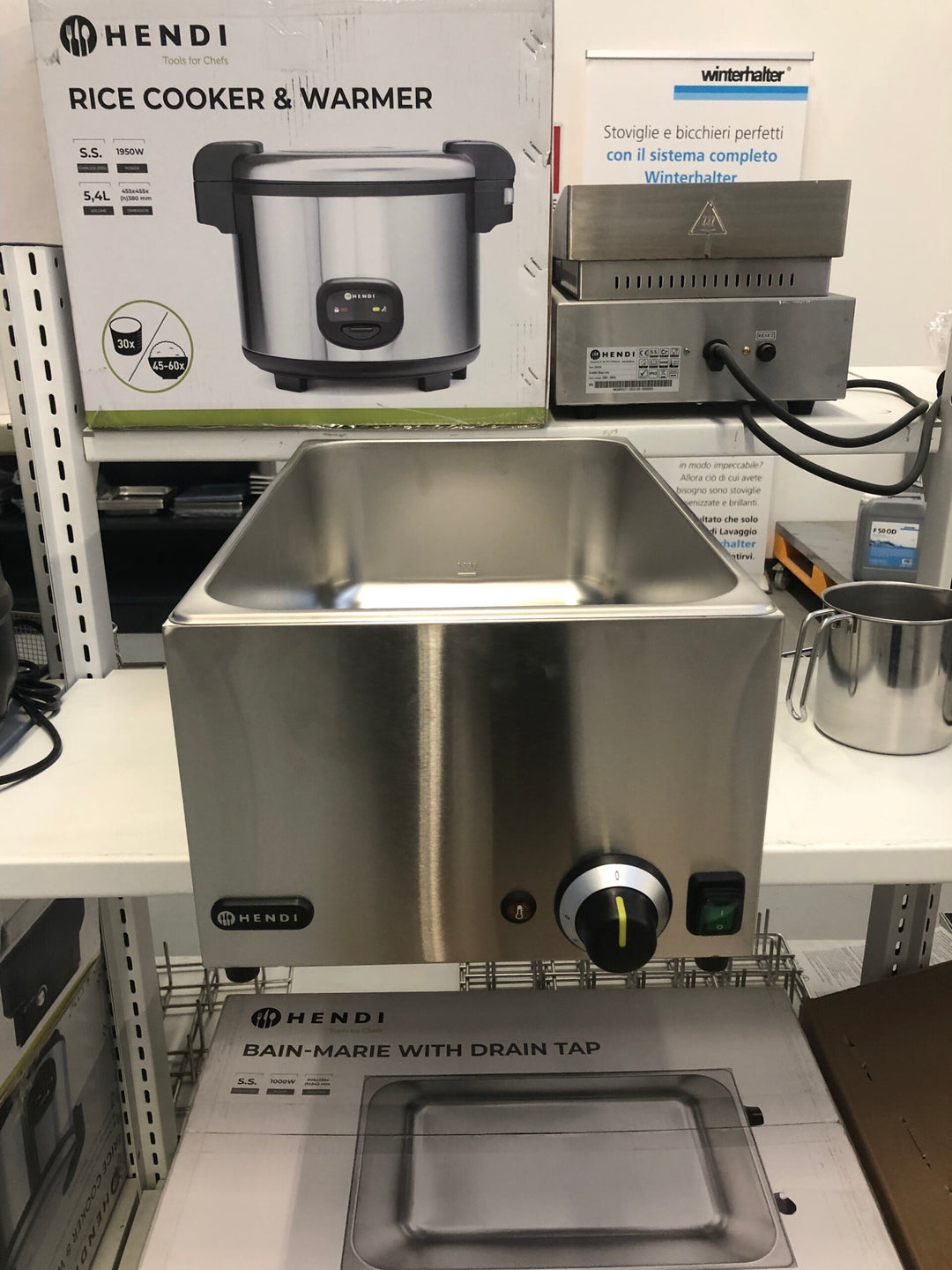 Bagno-maria HENDI Ranger nuovo, HENDI, 574x334x(H)241mm