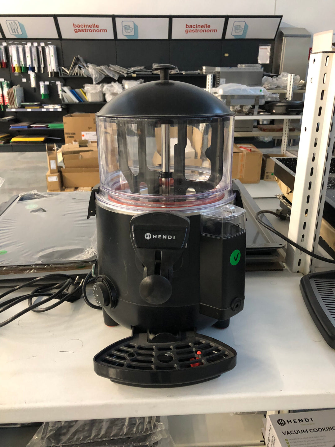 Distributore di cioccolata calda nuovo, HENDI, 440x360x(H)471mm