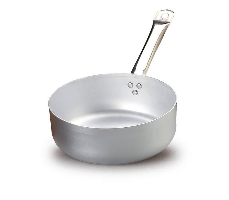 FLACHER TOPF 1 GRIFF ALUMINIUM FÜR INDUKTION 20CM