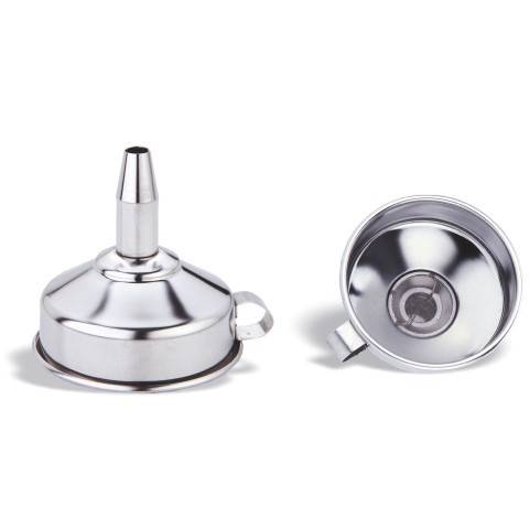 IMBUTO CONICO CON FILTRO ESTRAIBILE IN ACCIAIO INOX 250MM