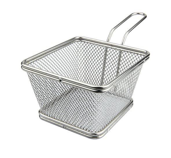 FRITTIER-MINIKORB QUADRATISCH 120X120MM