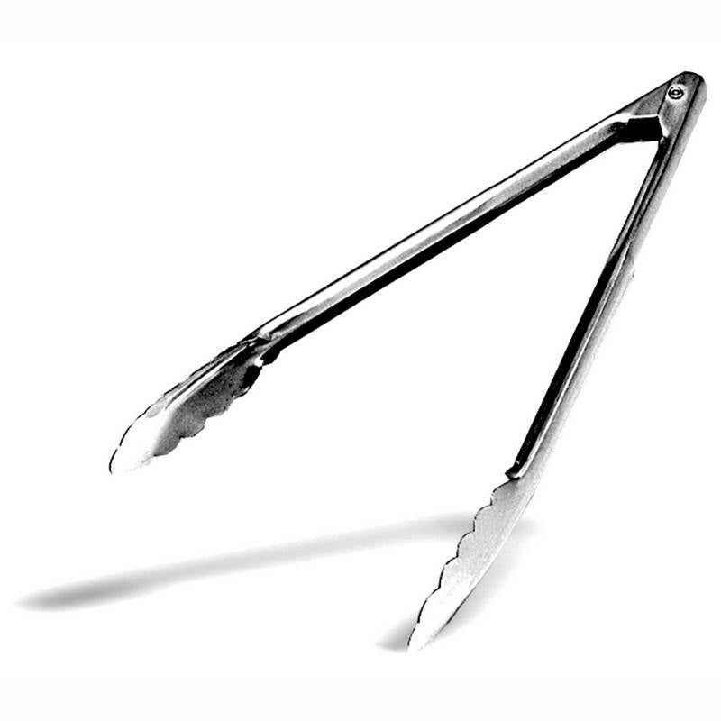 STAINLESS STEEL BUFFET TONGS 400MM