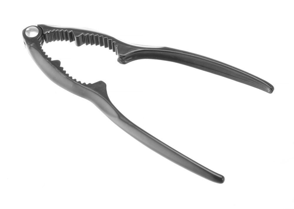 Pinza per noci o frutti di mare nero opaco. Cod. 403747