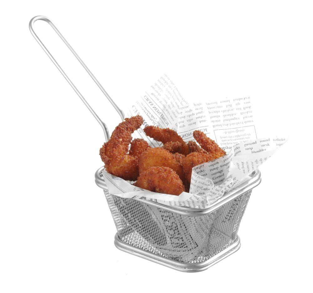 Mini cestelli per friggere impilabili Cod. 425688