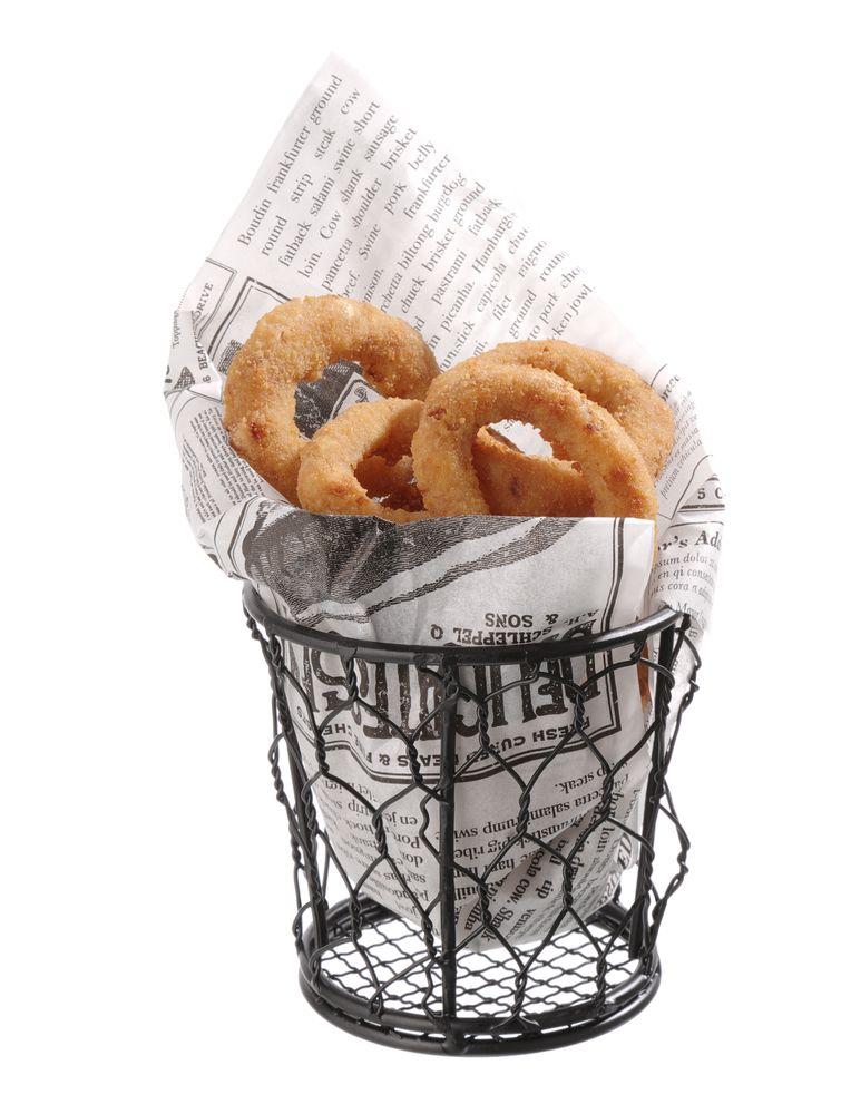 Round metal wire basket
Code 425824