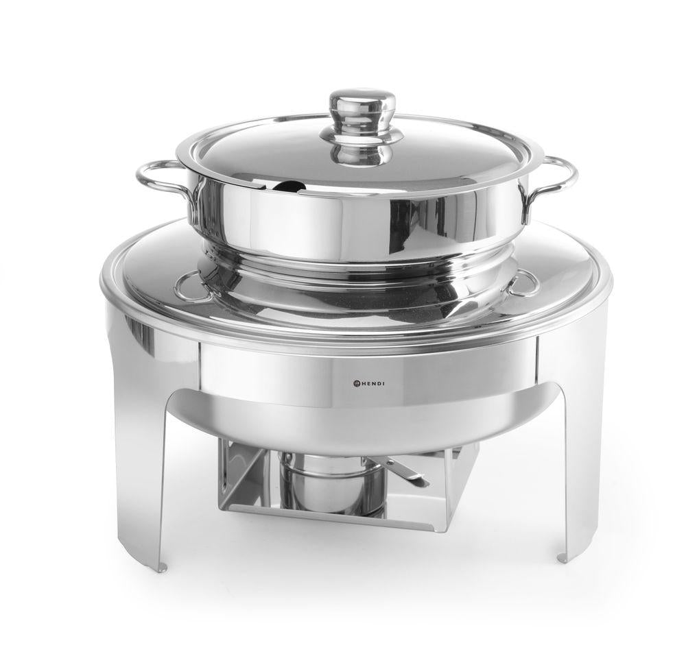 Chafing dish da zuppa finitura a specchio Cod. 470244