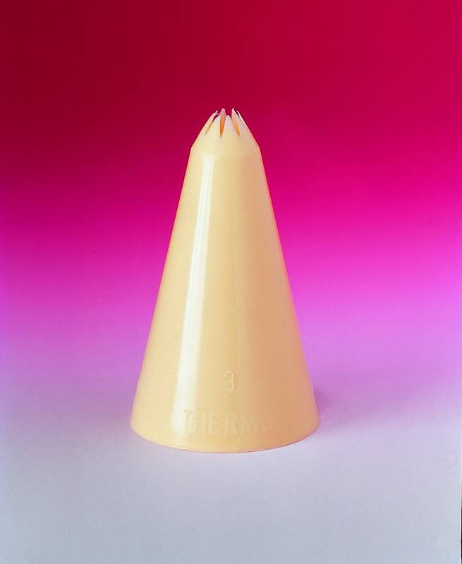 BOCCHETTE PER DECORARE FORO A STELLA, GRANDE PP H6CM