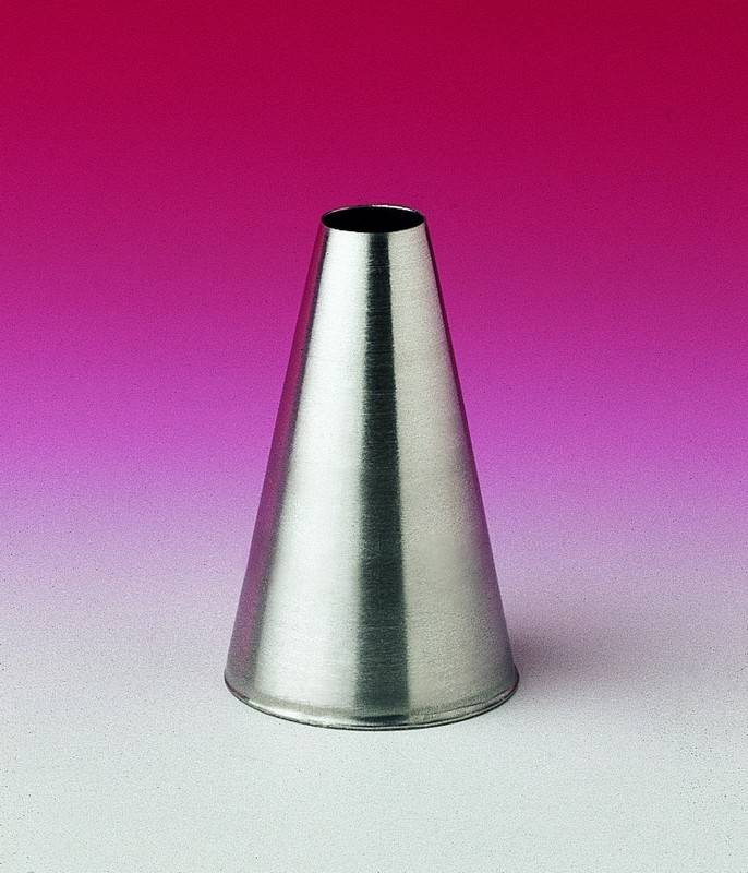 BOCCHETTE PER DECORARE IN ACCIAIO INOX UNIPEZZO CON FORO TONDO, H 5CM 20MM