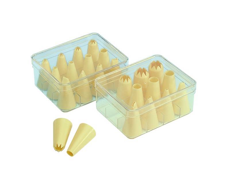 SET 12 BOCCHETTE PER DECORARE PICCOLE IN PP