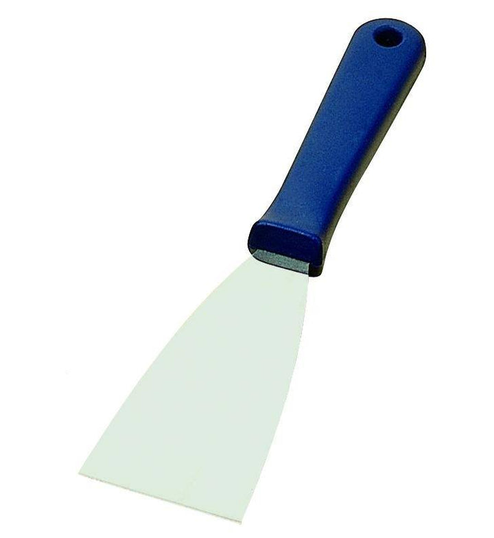 SPATOLA, IMPUGNATURA PP COLORE BLU, IN ACCIAIO 18/8