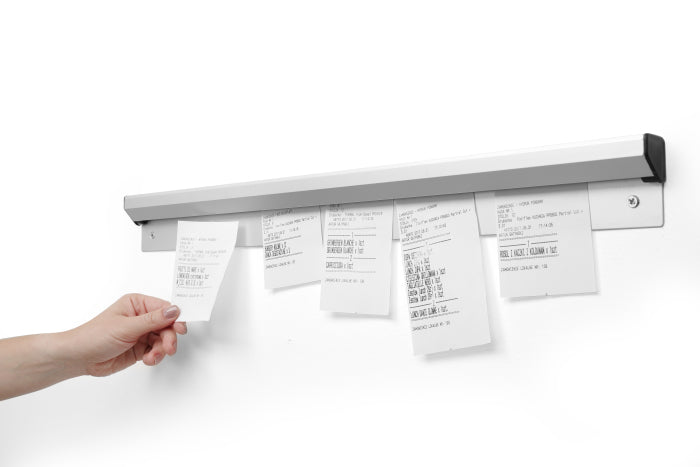 Ferma-eticchette in alluminio 60 cm