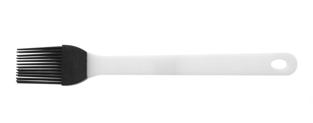 Flacher Silikonpinsel für Butter und Fette 22x3,2 cm