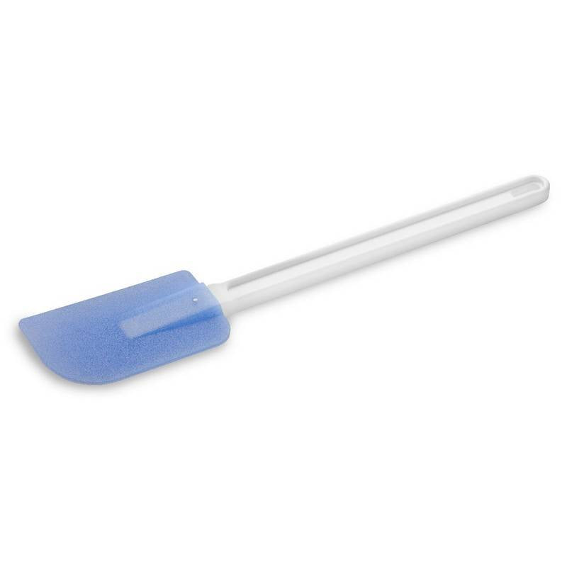 BLUE SILICONE SPATULA 35CM