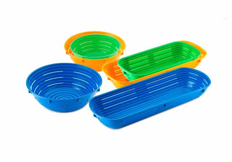 CESTINO PER IMPASTO ROTONDO IN PP 22CM