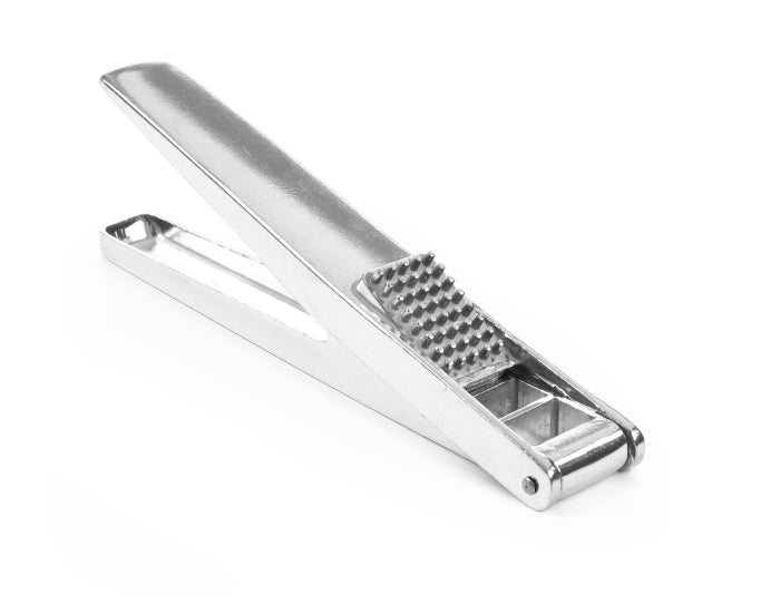 Aluminum garlic press