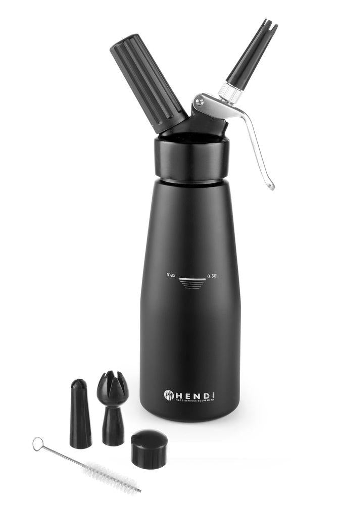 Sifone per panna Kitchen Line nero Cod. 588420
