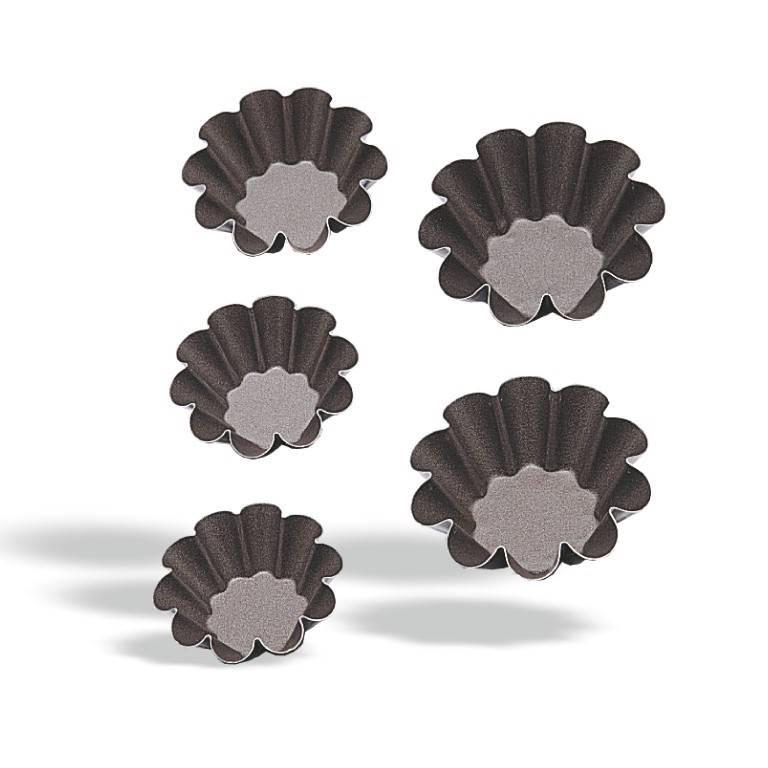 TATRTELLETTA A BRIOCHE 10 COSTE ANTIADERENTE 6CM