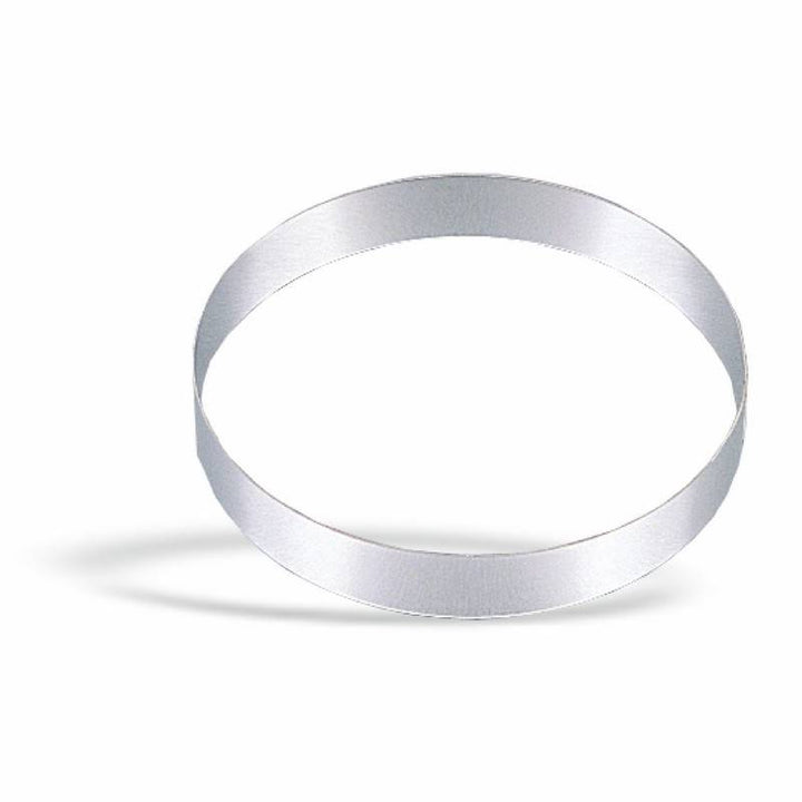 ANELLO ROTONDO PER TORTE ACCIAIO INOX 8CM