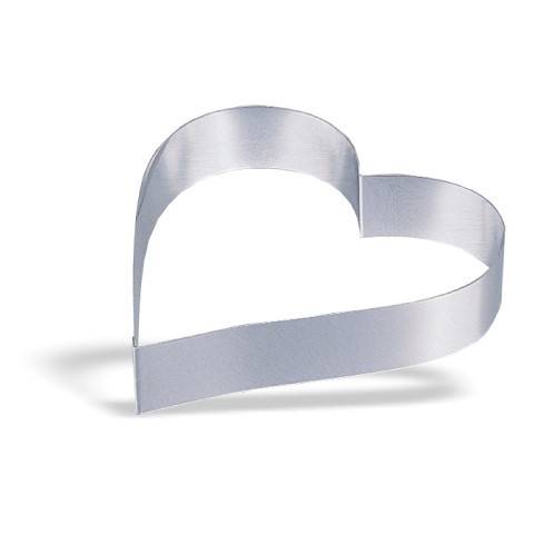 CUORE ACCIAIO INOX 10CM
