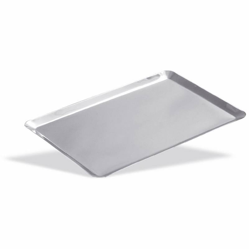 VASSOIO PASTICCERIA, SPESSORE 0,7MM ACCIAIO INOX 27,5X21CM