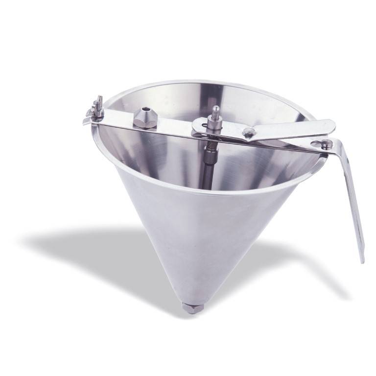 SIEBTRICHTER EDELSTAHL 2 LITER