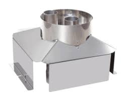 Rational Exhaust manifold for gas appliances, models 6-1/1, 6-2/1, 10-1/1, 10-2/1, Part No. 70.01.586