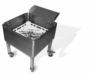 Winterhalter Lavello mobile per per il prelavaggio delle posate in cestelli Cod. 75000307