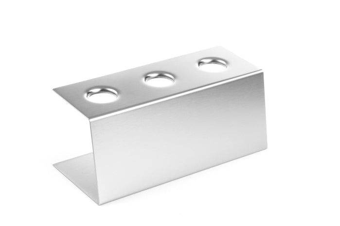 Stainless steel ice cream cone holder