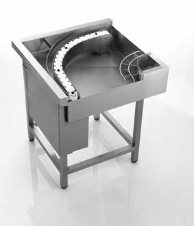 Winterhalter Curva meccanizzata, 90° sinistra Cod. 766v9999