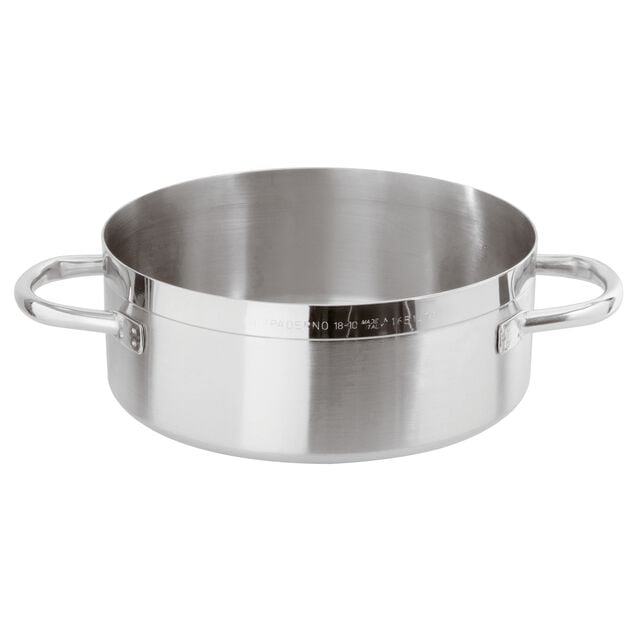 Flacher Topf 2 Griffe Ø 24 cm Art.-Nr. 11109-24