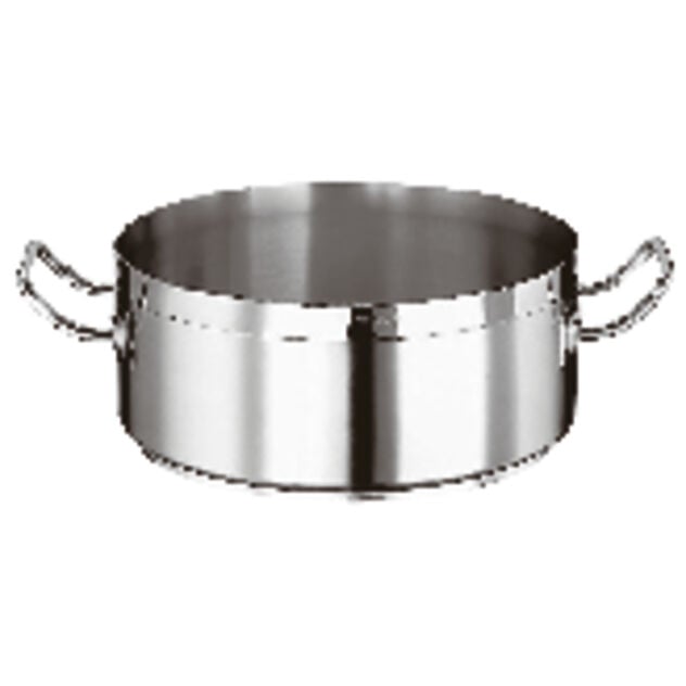 Niedriger Topf 2 Griffe 24 cm Art. 12109-24