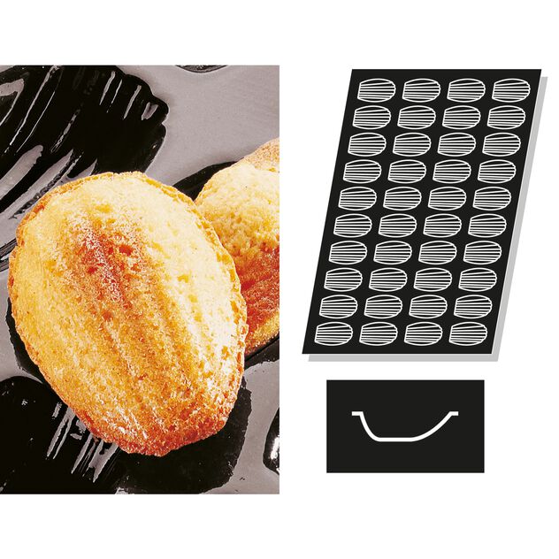 Stampo Madeleines Cod. 47740-17