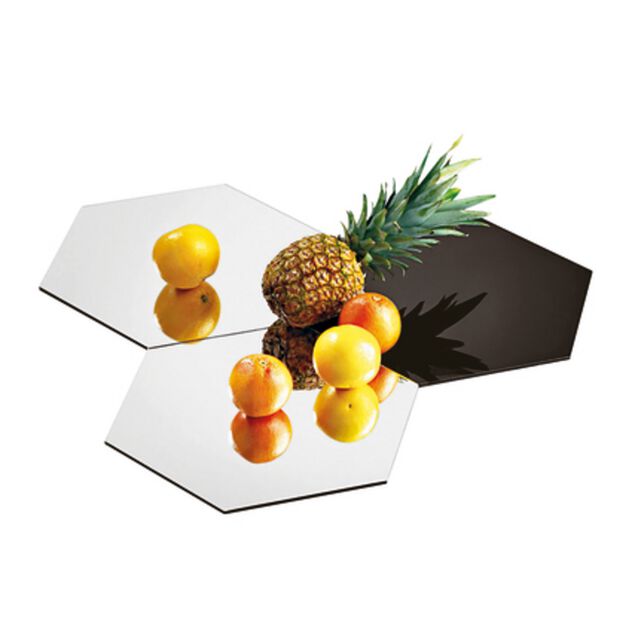 Specchio Esagono Cm 38 Cod. 41880-38