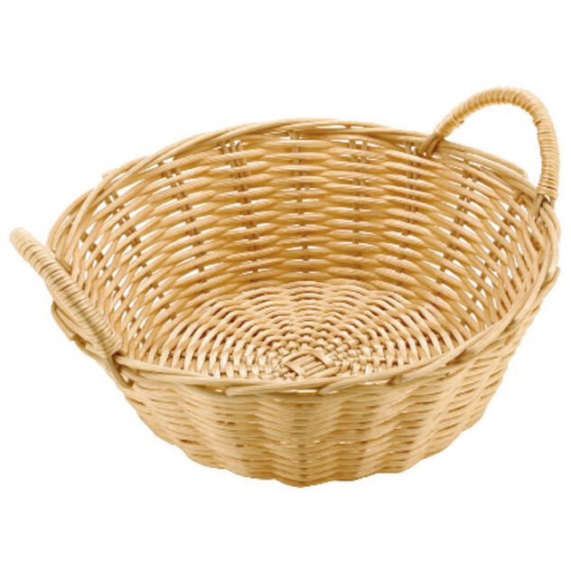 Runder Brotkorb mit Henkeln 23 cm Art.-Nr. 42948-23