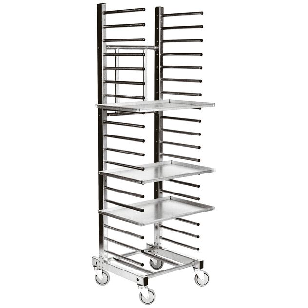 Carrello Porta Teglie Da 20 Cod. 44825-20