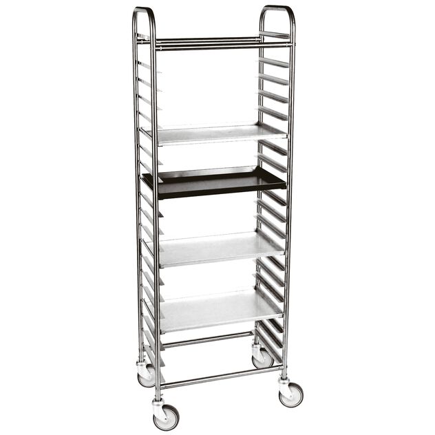 Carrello Porta Teglie Da 20 Cod. 44826-20