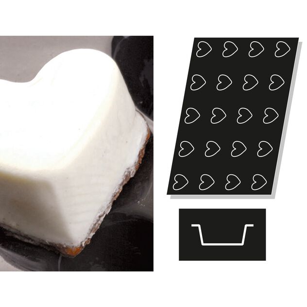 Stampo Hearts Cod. 47740-41