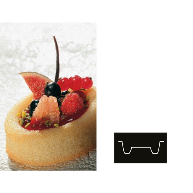 Flan Bases Mold Cod. 47740-43