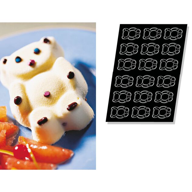Silikonform Teddybär Code 47740-53