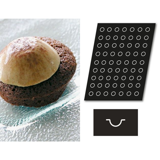 Stampo Small Half Sphere Cod. 47741-76