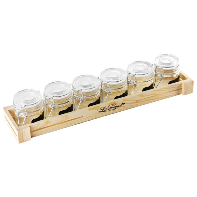 Set 7 Pc Tasting Jars Item No. 41205-09