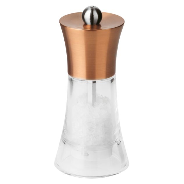 Salzmühle 13 cm Acryl Inox Copper Antique Art.-Nr. 69005S13