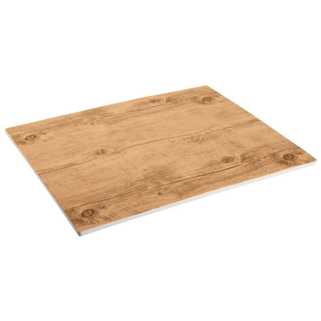 Vassoio Cm 26X16X0,8 Easy Wood Effect Melamina Cod. 44473-34