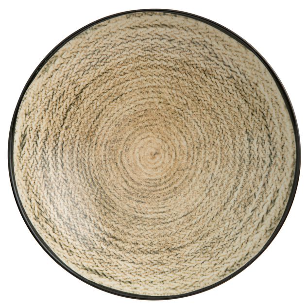 Piatto Fondo Cm 22 Tribal Mood Porcellana Cod. 67350-09