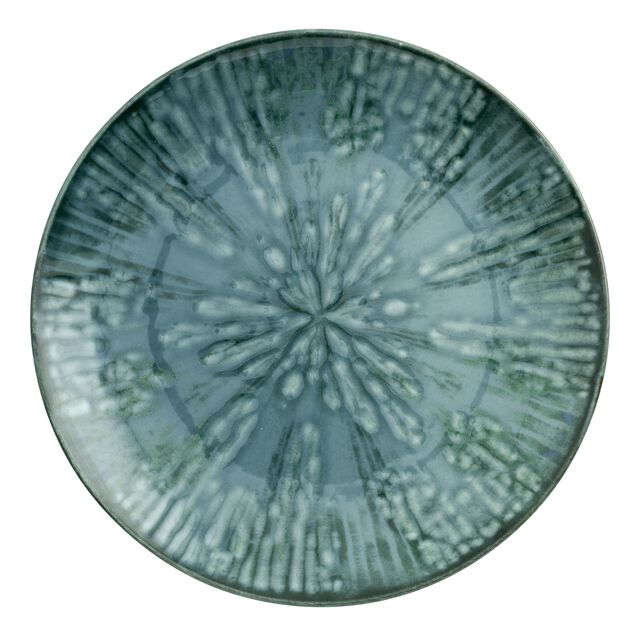 Flat Plate Cm 20 Fusion Blue Porcelain Cod. 67351B02