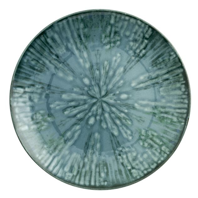 Piatto Piano Cm 28 Fusion Blue Porcellana Cod. 67351B05